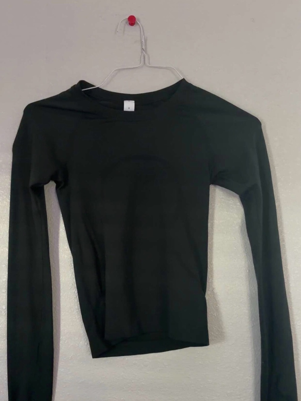 lululemon athletica Black Long Sleeve Tee